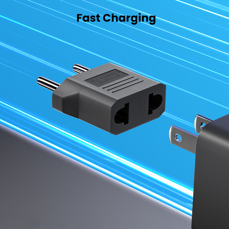 Olaf 1-10 komada adapter za utikač iz SAD-a u EU EU Euro KR adapter za utikač Putni KR adapter Električni EU KR pretvarač utikača Utičnica za Europu
