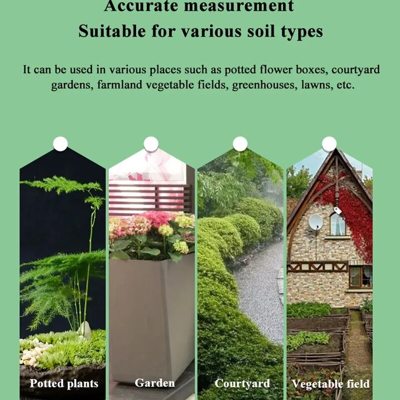 Tuya Smart Zigbee dirvožemio temperatūros ir drėgmės matuoklis, atsparus vandeniui termohigrometras, sodo automatikos drėkinimo detektorius