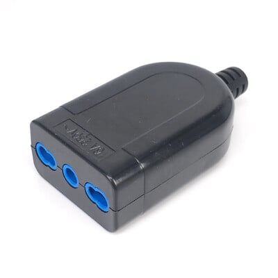 Itālijas standarta 10A mazs itāļu strāvas spraudnis vīriešu ligzda sieviešu ligzda 3 apaļa kontaktdakša Pārveidotājs Adapteris noņemams Itālijas spraudnis