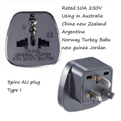 Universal CE America European Kr AU UE la SUA Marea Britanie SUA Adaptor priză Africa de Sud India Adaptor Italia Elveția Convertor de călătorie