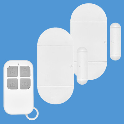 130DB durų langų įėjimo signalizacija, belaidžio nuotolinio valdymo pulto durų jutiklis, signalizacija, šeimininkas, įsilaužimo, apsaugos signalizacijos sistema, namų apsaugos rinkinys