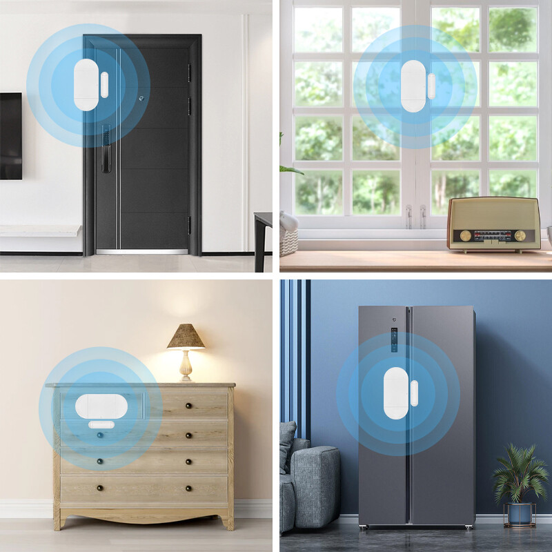 130DB durų langų įėjimo signalizacija, belaidžio nuotolinio valdymo pulto durų jutiklis, signalizacija, šeimininkas, įsilaužimo, apsaugos signalizacijos sistema, namų apsaugos rinkinys