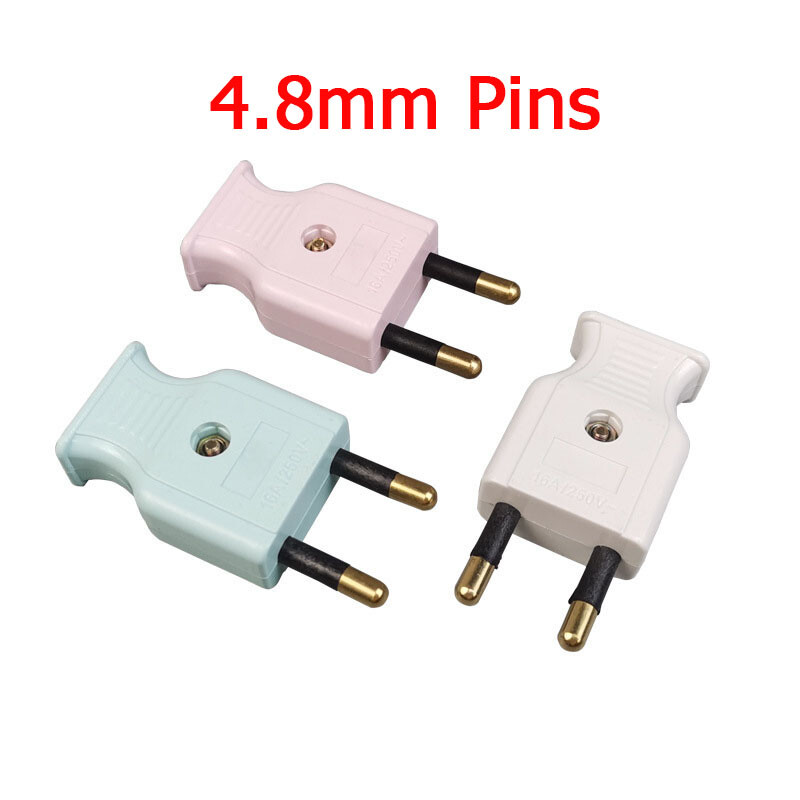 10A 16A JAV ES surinkimo laidų kištuko adapteris Europos Amerika 2 polių maitinimo laido jungtis Moteris Elektros pakartotinio laido lizdo kištukas
