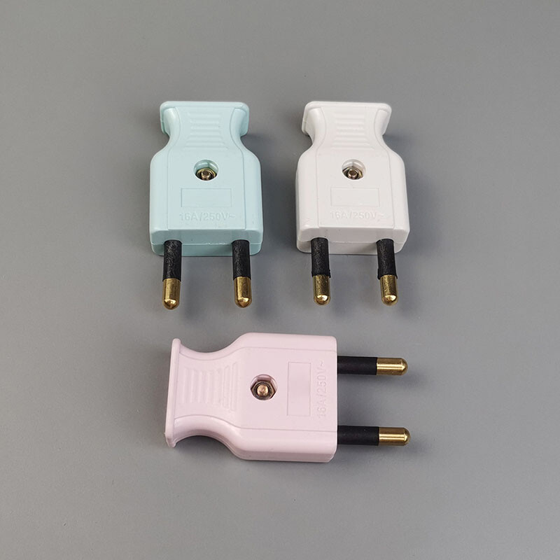 10A 16A JAV ES surinkimo laidų kištuko adapteris Europos Amerika 2 polių maitinimo laido jungtis Moteris Elektros pakartotinio laido lizdo kištukas