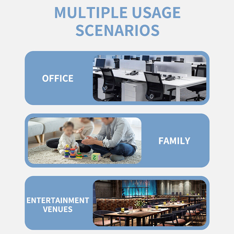 EU Plug 6 πρίζες AC Υποδοχή προέκτασης καλωδίου ηλεκτρικού πολύπριζου με 4 προσαρμογέα φίλτρου δικτύου φόρτισης τύπου C USB 1