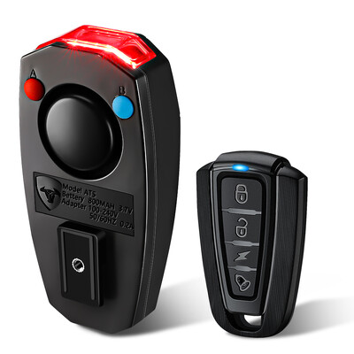 ELECTOP išmanusis dviračio signalizatorius su nuotolinio valdymo pulteliu, vandeniui atsparus belaidis 120 dB nuo vagystės dviračio galinių žibintų ieškiklio apsaugos apsauga