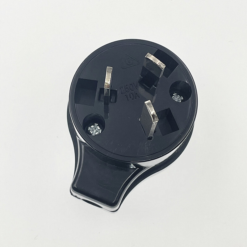 Recablabil AU NZ Australian CN Chinez 10A AC Fișă de alimentare electrică 3 pini Sârmă Adaptor priză Cablu prelungitor