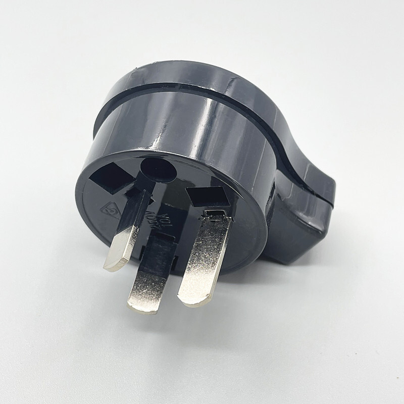 Recablabil AU NZ Australian CN Chinez 10A AC Fișă de alimentare electrică 3 pini Sârmă Adaptor priză Cablu prelungitor