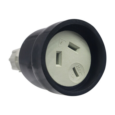 AU NZ utikač sastavljen s mogućnošću ponovnog ožičenja, ženski muški utičnica s 3 kraka, električni AC produžni kabel, uzemljena utičnica s ponovnim ožičenjem SAA