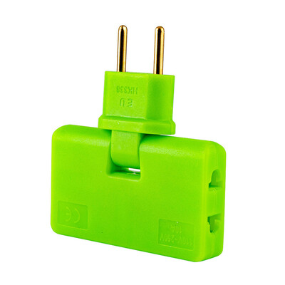 Rotate Plug Eu Converter egy a háromban 180 fokos hosszabbító dugó Több dugós mini vékony vezeték nélküli kimeneti adapter könnyű kényelmes