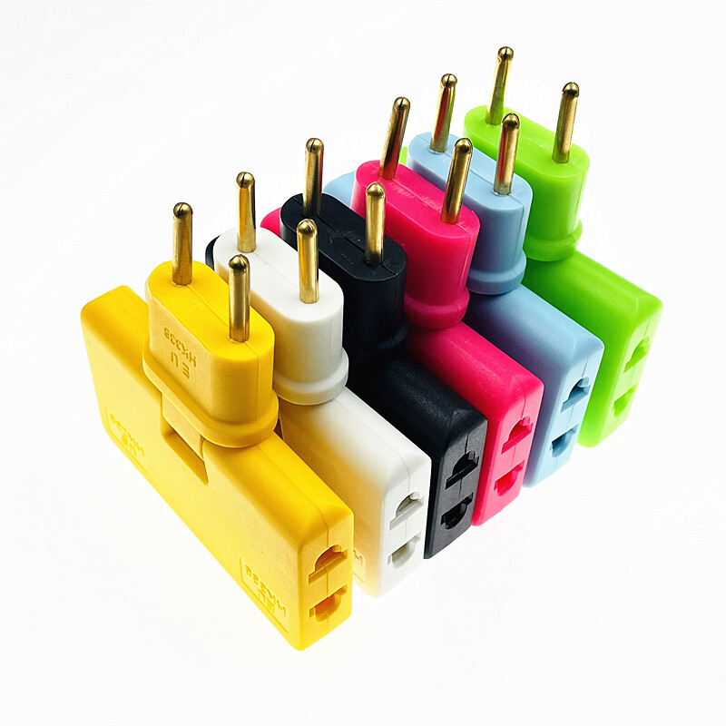 Rotate Plug Eu Converter egy a háromban 180 fokos hosszabbító dugó Több dugós mini vékony vezeték nélküli kimeneti adapter könnyű kényelmes