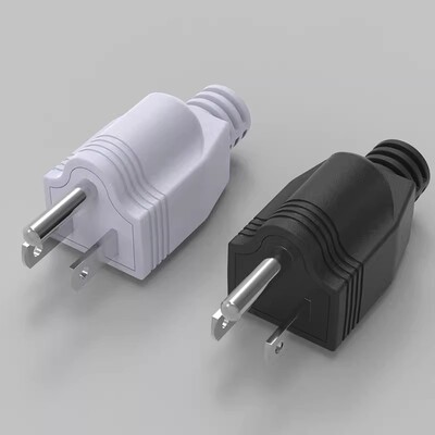 US American 3 Pin Nema 5-15P AC Electrical Power Αρσενικό βύσμα προσαρμογέα καλωδίου καλωδίωσης καλωδίωσης επέκτασης