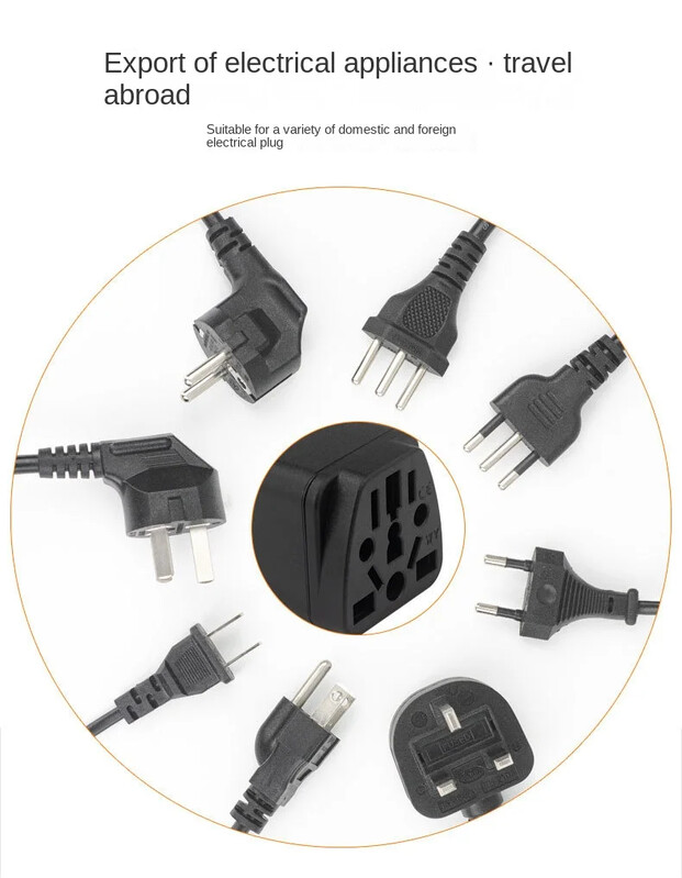 Negru Alb 10A 250V S.U.A./EU/Marea Britanie/AU în SUA Canada Japonia Taiwan Mexic 2 pini adaptor de călătorie ștecher Convertor priză universal tip A