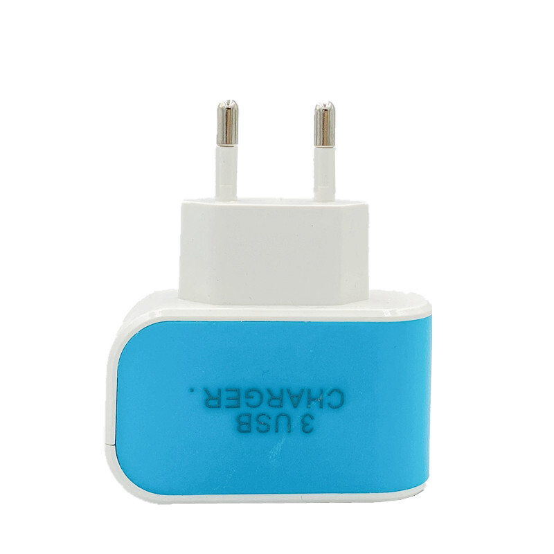 2022 NOU Sosire 3 porturi 3.1A Triplu port USB de perete Adaptor pentru încărcător AC de călătorie pentru acasă Mufă SUA Încărcător pentru telefon mobil Dropshipping