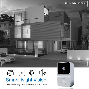 Z30Pro Video Doorbell 2,4GHz WiFi Security Doorbell Camera με Chime Cloud Storage Night Vision Smart Video Door Bell