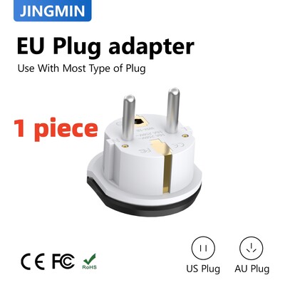 JINGMIN univerzális dugaszoló átalakító FR AU US UK EU utazási adapter Kiváló minőségű otthoni dugaszadapter 16A 250V fali elektromos aljzat