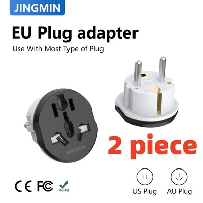 JINGMIN univerzális dugaszoló átalakító FR AU US UK EU utazási adapter Kiváló minőségű otthoni dugaszadapter 16A 250V fali elektromos aljzat