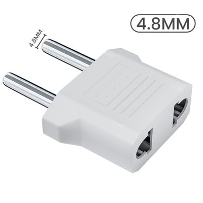 Adaptor de priză electrică din SUA Adaptor de alimentare din SUA din America către UE Convertor de călătorie din China americană Adaptor de priză CN către Europa