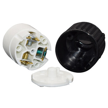 Нов 15A NEMA L5-15P L5-15R US Assembled Wired Industry Plug Мъжки женски удължителен конектор за захранващ кабел Rewirable Socket Type B