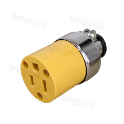 Amerika L5-15P L5-15R US konektor 15A produžni tripolarni žičani utičnica muški ženski anti-labavo zaključana utičnica tipa B