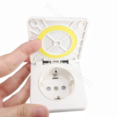 Saksamaa veekindel tööstuslik pistikupesa vahelduvvoolu pistikupesa AU varjatud pistik elektriline veekindel kate toitepistiku ohutuspistikupesa