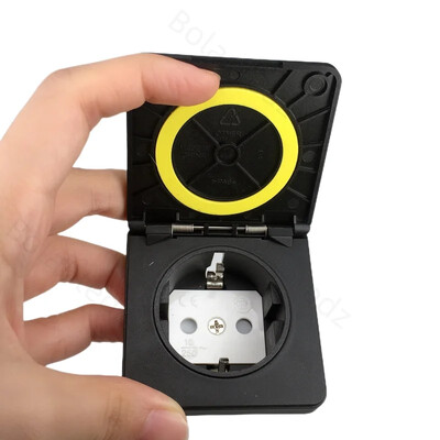 Saksamaa veekindel tööstuslik pistikupesa vahelduvvoolu pistikupesa AU varjatud pistik elektriline veekindel kate toitepistiku ohutuspistikupesa