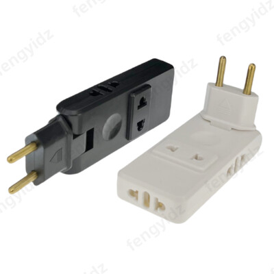 Extensie de priză de perete 4 în 1 Priză electrică UE Adaptor de priză de 180 de grade Canada Mexic Adaptator de călătorie Convertor de putere portabil