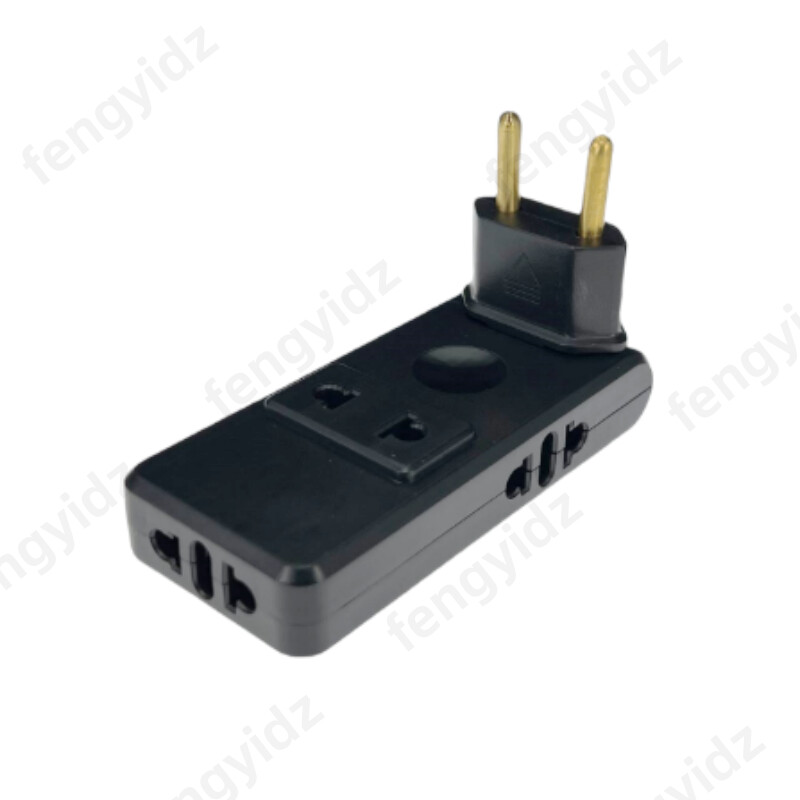 Extensie de priză de perete 4 în 1 Priză electrică UE Adaptor de priză de 180 de grade Canada Mexic Adaptator de călătorie Convertor de putere portabil