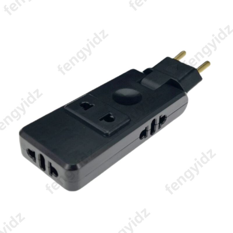 Extensie de priză de perete 4 în 1 Priză electrică UE Adaptor de priză de 180 de grade Canada Mexic Adaptator de călătorie Convertor de putere portabil