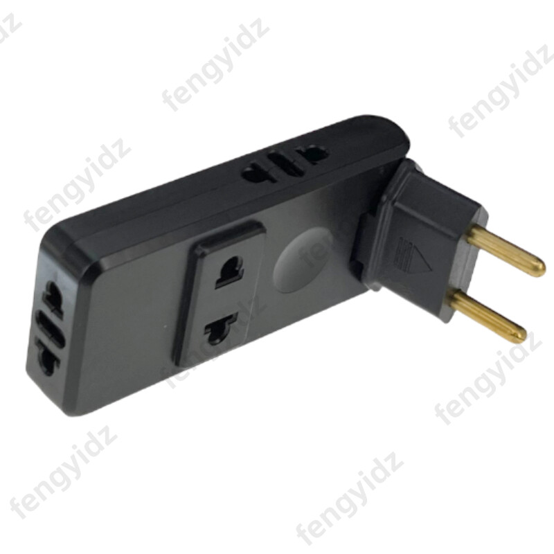 Extensie de priză de perete 4 în 1 Priză electrică UE Adaptor de priză de 180 de grade Canada Mexic Adaptator de călătorie Convertor de putere portabil