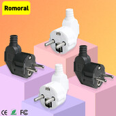 Adaptor de priză electrică de asamblare bricolaj 4,8 mm cu priză UE Coreea Italia Spania Standard european pentru casă