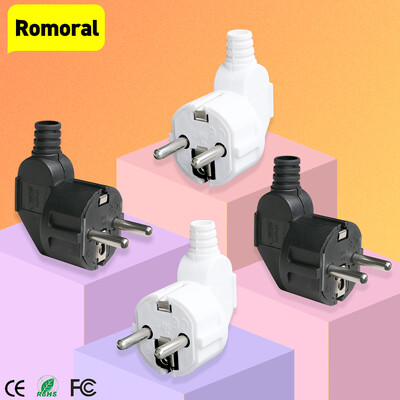 Adaptor de priză electrică de asamblare bricolaj 4,8 mm cu priză UE Coreea Italia Spania Standard european pentru casă