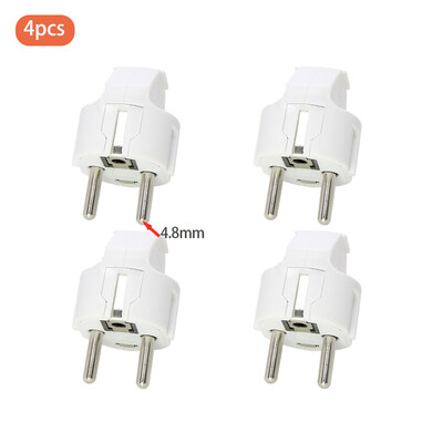 Adaptor de priză electrică de asamblare bricolaj 4,8 mm cu priză UE Coreea Italia Spania Standard european pentru casă