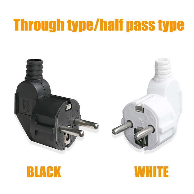 Adaptor de priză electrică de asamblare bricolaj 4,8 mm cu priză UE Coreea Italia Spania Standard european pentru casă