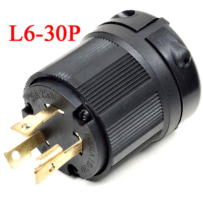 Negru 20A 30A America Industry Twist Lock Power Plug L14-30P 6-30P 5-30P 15-30P 18-30P 19-30P L21-30P 20P US Fire Connector Stear