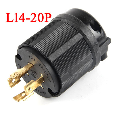Negru 20A 30A America Industry Twist Lock Power Plug L14-30P 6-30P 5-30P 15-30P 18-30P 19-30P L21-30P 20P US Fire Connector Stear