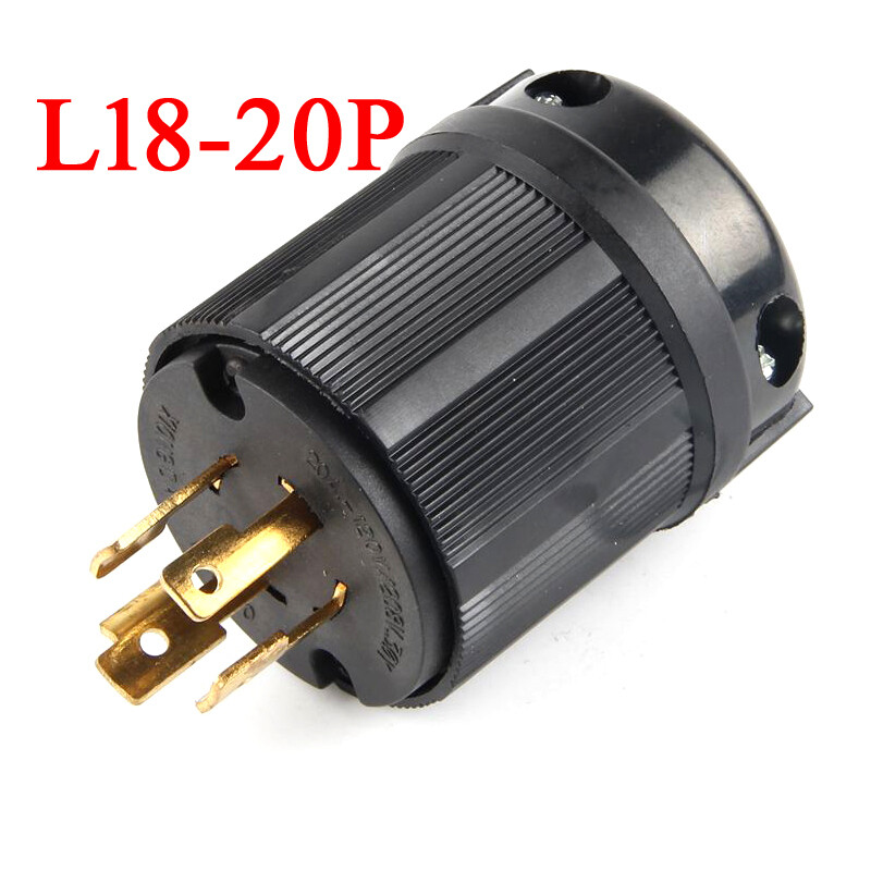 Negru 20A 30A America Industry Twist Lock Power Plug L14-30P 6-30P 5-30P 15-30P 18-30P 19-30P L21-30P 20P US Fire Connector Stear