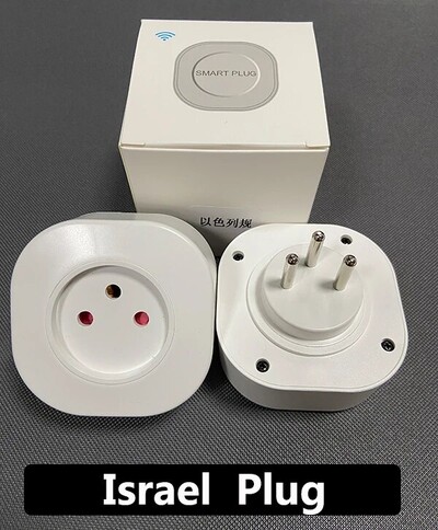 16A Izrael Italija Swit Plug Smart Wifi Power Plug Bežična utičnica Utičnica Radite s Alexa Google Home Assistant Tuya SmartLife APP