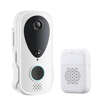 1080P Tuya Smart Video Doorbell 2.4G 5G Wifi Ασύρματο θυροτηλέφωνο Θυροτηλέφωνο Προστασία Ασφαλείας Κατοικίας Διαμέρισμα Tuya Door Bell