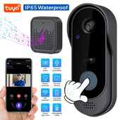 Tuya Doorbell with Camera Wireless Bundle Video Doorbell WIFI HD Outdoor Phone Door Bell Camera Security Video ενδοεπικοινωνία IR