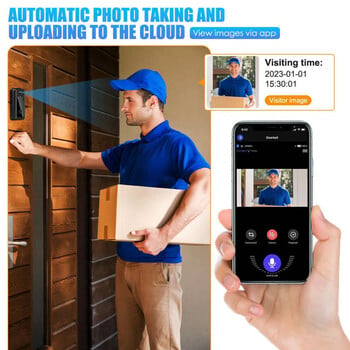 Tuya Doorbell with Camera Wireless Bundle Video Doorbell WIFI HD Outdoor Phone Door Bell Camera Security Video ενδοεπικοινωνία IR