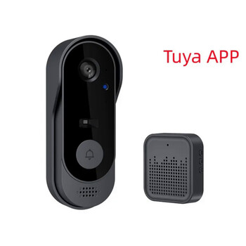 Tuya Doorbell with Camera Wireless Bundle Video Doorbell WIFI HD Outdoor Phone Door Bell Camera Security Video ενδοεπικοινωνία IR