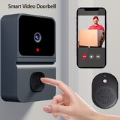 Ασύρματο WiFi Doorbell Camera Αδιάβροχη 720P HD Video Κουδούνι πόρτας Smart Outdoor Wireless Doorbell with Camera Night Vision