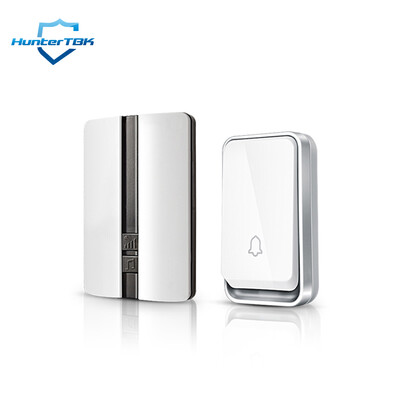 Sonerie fără fir autoalimentată Nu este nevoie de baterie Sonerie de ușă 51 de tonuri de apel Sonerie Impermeabil în aer liber Fără baterie Sonerie de alăptare