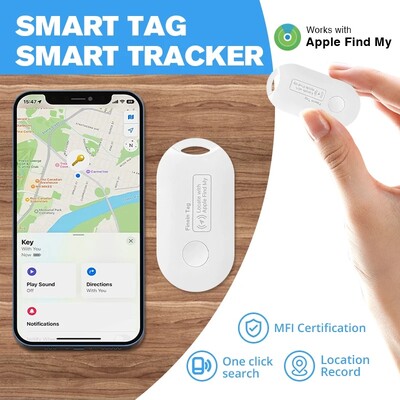 Ετικέτα GPS για παιδιά/ηλικιωμένους Smart AirTag Mini Pet Tracker Bluetooth Smart Tag Car Lost Tracker για Apple IOS System Find My