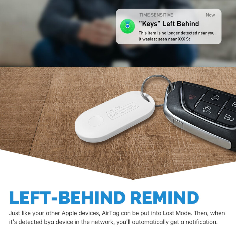 Ετικέτα GPS για παιδιά/ηλικιωμένους Smart AirTag Mini Pet Tracker Bluetooth Smart Tag Car Lost Tracker για Apple IOS System Find My