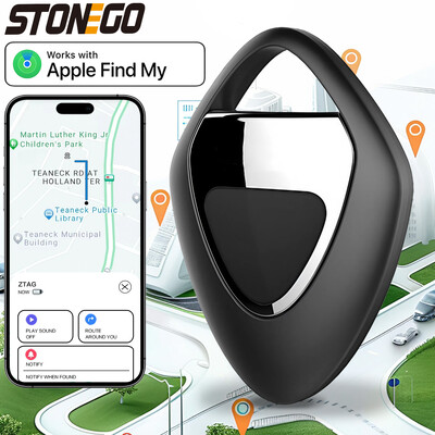 STONEGO Finder Security SmartTrack Link Smart Tag Apple Find My Key Bluetooth GPS Tracker fülhallgatós csomagtartóhoz MFi Finder IOS