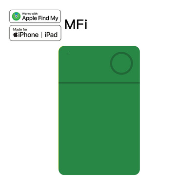 Tracker inteligent de card GPS Bluetooth, bazat pe IOS Găsește aplicația mea Localizator de articole anti-pierdute pentru geanta de bagaje iPhone Tag Finder Key