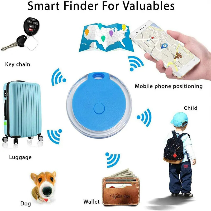 Mini GPS Tracker sa silikonskom zaštitnom navlakom GPS Locator Tracker Auto Za Key Finder Dečji pozicioni Tracker Pet Tracker