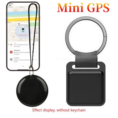 Ασύρματο Mini GPS Tracker Anti-lost Alarm Bag Wallet Finder APP Εγγραφή GPS Έξυπνη ετικέτα συμβατή με Bluetooth για iPhone/Android